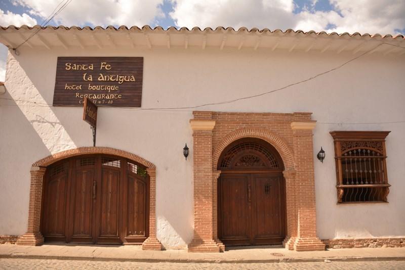 Hotel Santa Barbara Colonial - Santa Fe De Antioquia Exterior foto