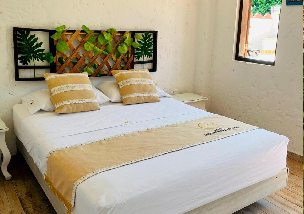 Hotel Santa Barbara Colonial - Santa Fe De Antioquia Exterior foto